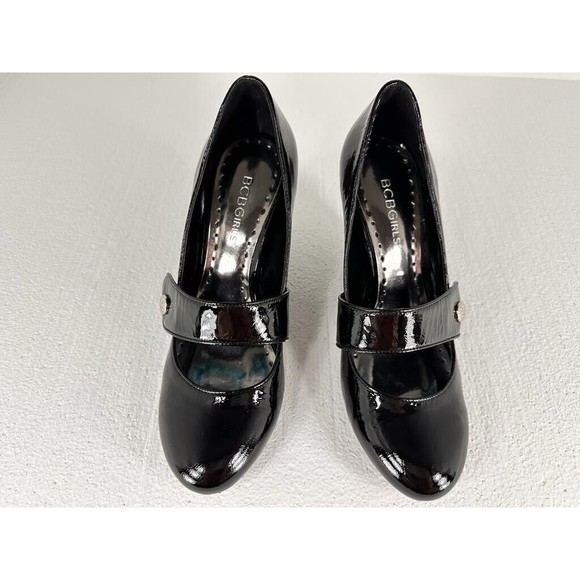 GENTLY USED .. BCB GIRLS HEELS IN BLACK, Size: US 6.5 - Picture 4 of 9